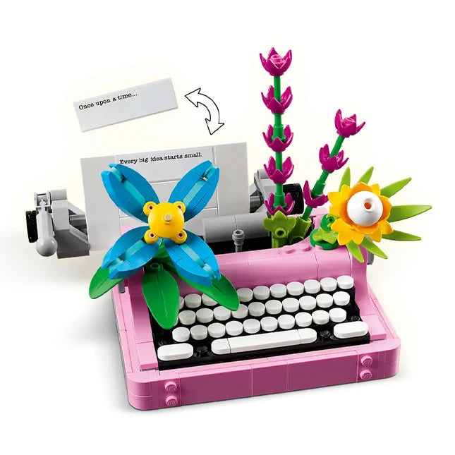 LEGO Creator - Typewriter with Flowers - Best for Ages 8 to 12 - US 8337