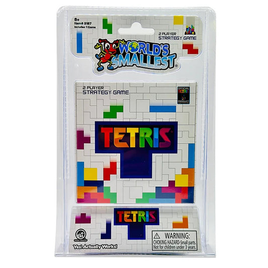 World's Smallest Tetris Board Game - Best for Ages 8 to 12 - US 8237