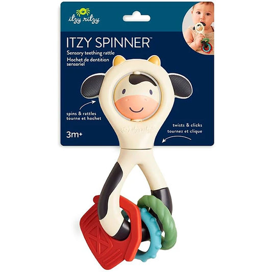 Itzy Spinner Cow - Best Baby Toys &amp; Gifts for Babies - Fat Brain Toys - US 3142