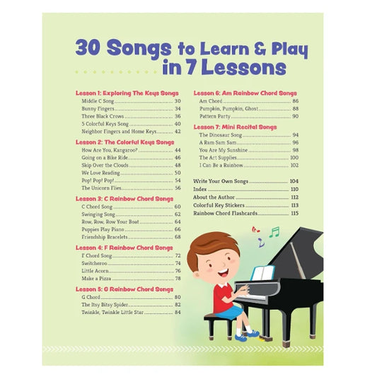 Kids Guide to Playing Piano and Keyboard - Best Books for Ages 6 to 12 - US 1057