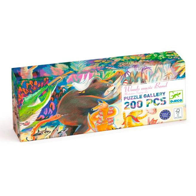Woods Music Band Gallery Puzzle - 200 pc - Best for Ages 6 to 11 - US 4299