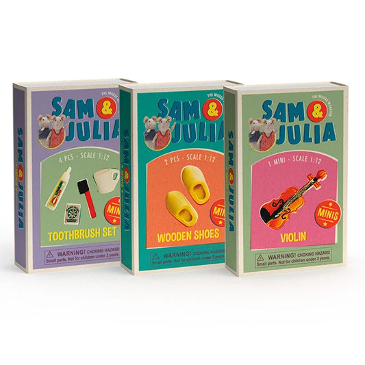 The Mouse Mansion Mini Matchboxes with Miniature Household Goods - US 7456