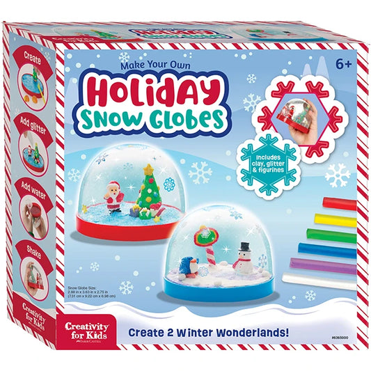 Make Your Own Winter Wonderland Snow Globes - Best for Ages 6 to 11 - US 9603
