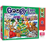 Googly Eyes Puzzle Around the Christmas Tree - 48pc - US 6287