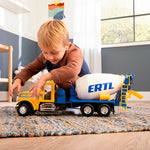 1:16 Big Farm Peterbilt Semi With Cement Mixer - Best for Ages 3 to 6 - US 3659