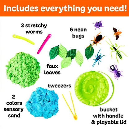 Sensory Adventure - Neon Bugs - Best Mind &amp; Body for Ages 4 to 9 - US 8652