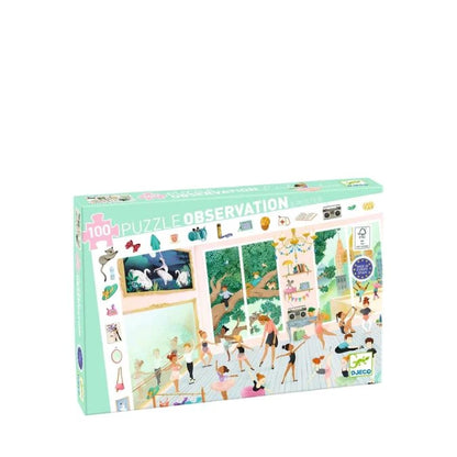 The Dance School Observation Puzzle - 100 pc - Best for Ages 5 to 9 - US 6763