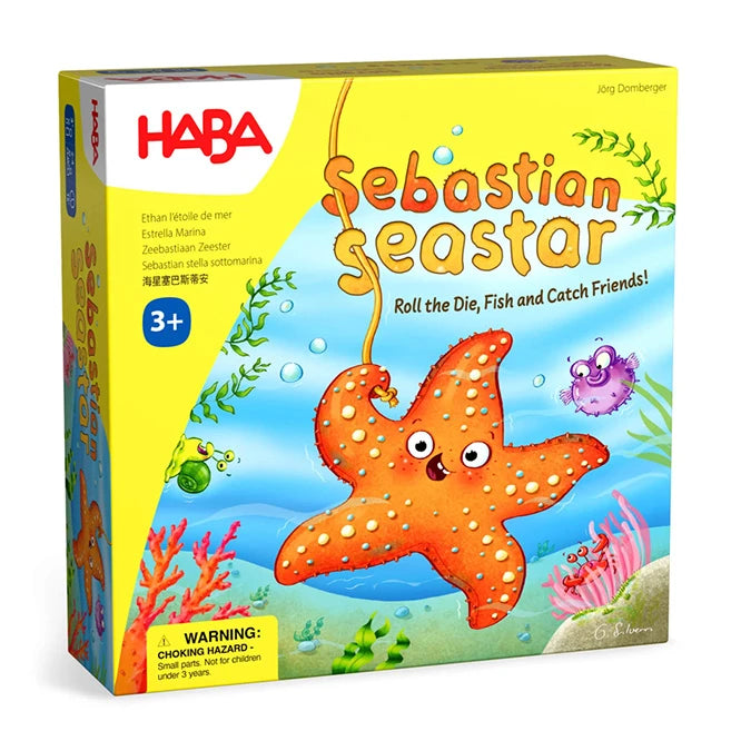 Sebastian Sea Star Game - Best Early Learning Toys for Ages 3 to 6 - US 3385