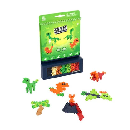Plus-Plus Activity Pad - Dinosaurs - Best for Ages 5 to 10 - US 7453