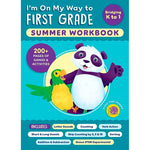 I'm On My Way to First Grade Summer Workbook - Best for Ages 5 to 7 - US 1398