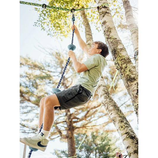 Climbing Rope - Best Active Play for Ages 3 to 9 - Fat Brain Toys - US 6806