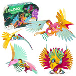 Clixo Tropical Birds Pack - Best for Ages 6 to 11 - US 0316