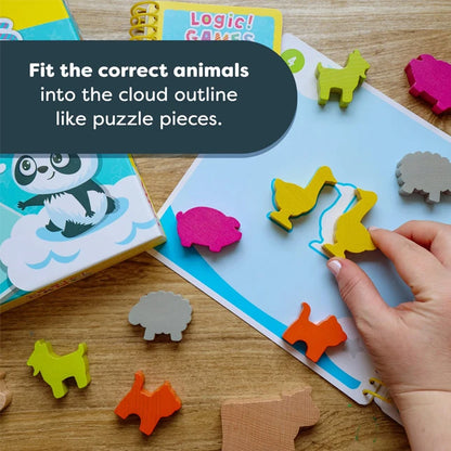 Logic Games - Baos Cloudland - Best Brainteasers for Ages 3 to 7 - US 7587