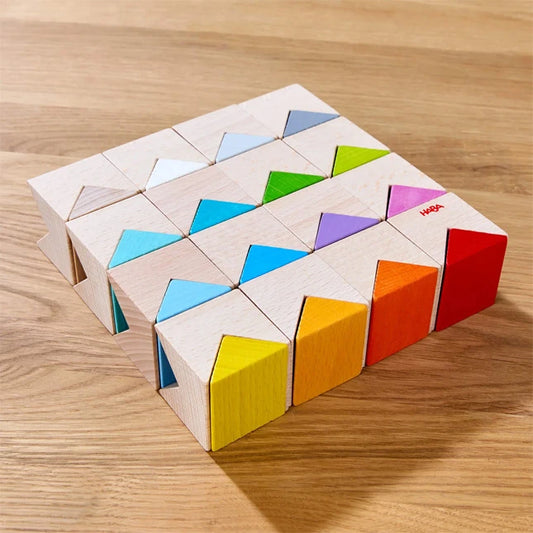 Colorful Triangles Building Blocks - Best Brainteasers for Ages 4 to 7 - US 3739