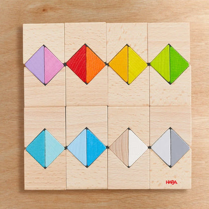Colorful Triangles Building Blocks - Best Brainteasers for Ages 4 to 7 - US 3739