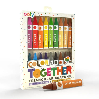 Color Together Triangular Crayons - Best Arts &amp; Crafts for Ages 3 to 8 - US 8886