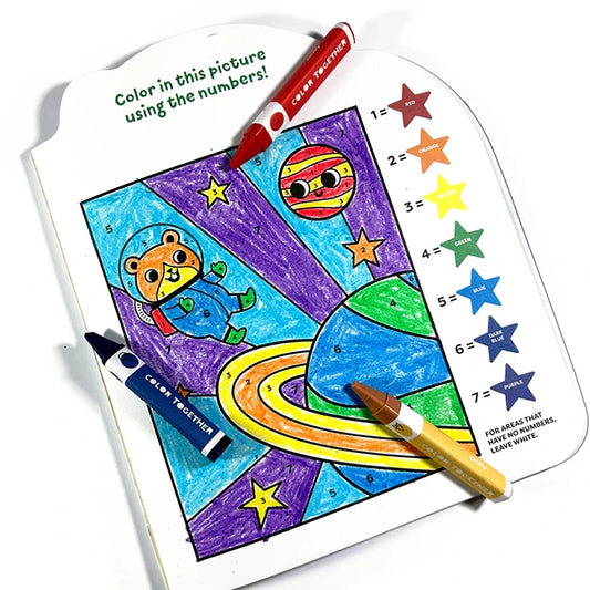 Color Together Triangular Crayons - Best Arts &amp; Crafts for Ages 3 to 8 - US 8886