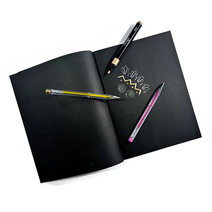 Modern Metallics Deluxe DIY Sketchbook Kit - Best for Ages 8 to 12 - US 7202