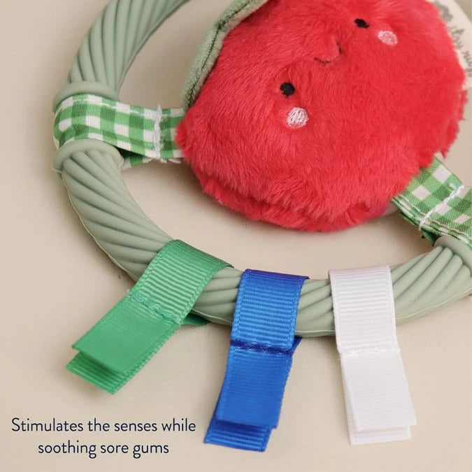 Itzy Ring Pal™ Tomato - Best Baby Toys &amp; Gifts for Babies - US 8541