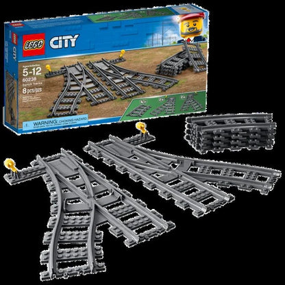 LEGO City Trains - Switch Tracks - Best for Ages 5 to 10 - US 3305