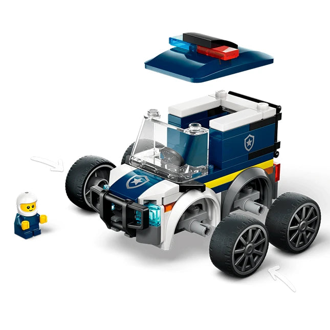 LEGO City Brick Rides - Police Truck - Best for Ages 5 to 8 - US 9975