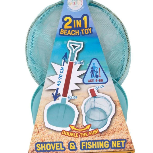 CompacToys 2 in 1 Beach Toy - Best Active Play for Ages 3 to 7 - US 1758