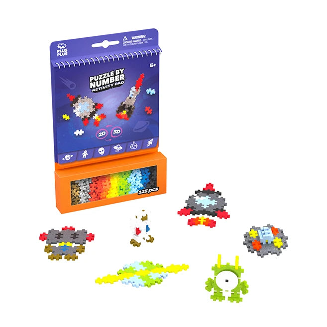 Plus-Plus Activity Pad - Space - Best Arts &amp; Crafts for Ages 5 to 9 - US 4403