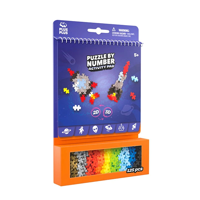Plus-Plus Activity Pad - Space - Best Arts &amp; Crafts for Ages 5 to 9 - US 4403