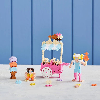 Plus-Plus Learn to Build - Ice Cream Shop - Best for Ages 5 to 10 - US 1474