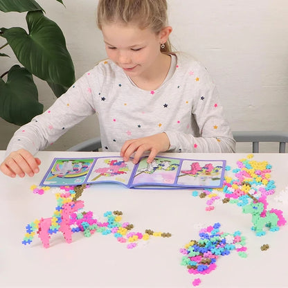 Plus-Plus Learn to Build - Unicorns - Best for Ages 5 to 10 - US 4215
