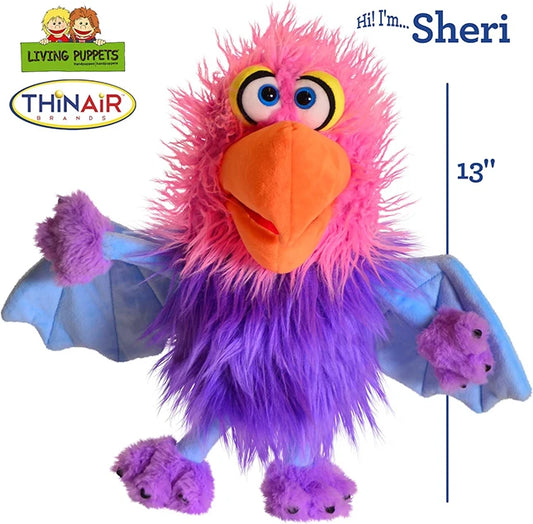Living Puppets 13 inch - Sheri - Best Plush for Ages 3 to 8 - US 0310