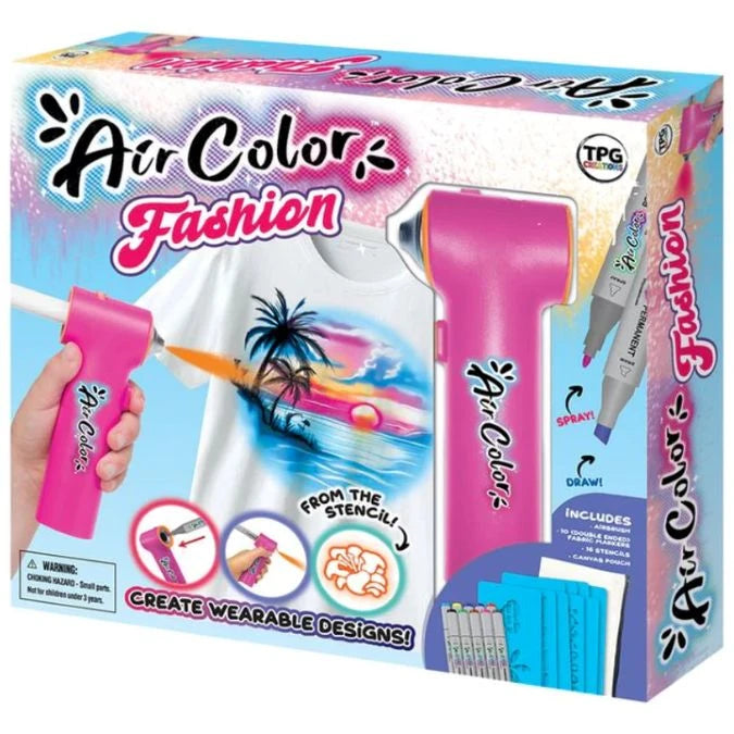 Air Color Fashion Airbrush Kit - Best Arts &amp; Crafts for Ages 6 to 11 - US 9123