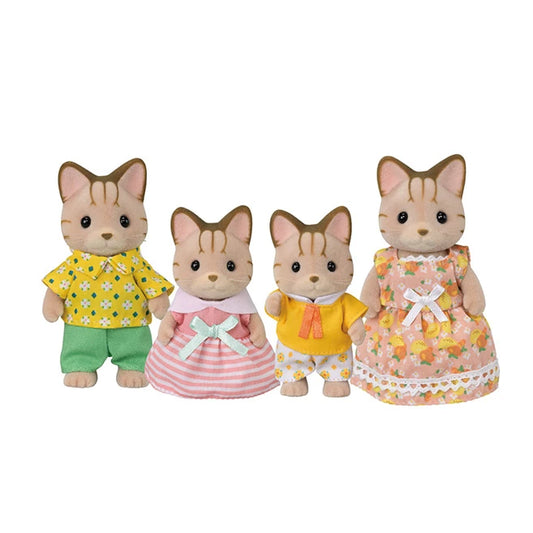 Calico Critters - Striped Cat Family - Best for Ages 3 to 9 - US 1948
