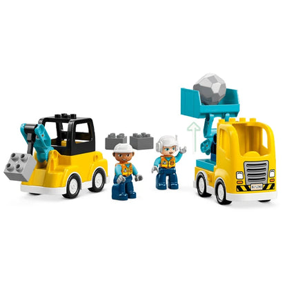 LEGO DUPLO Town - 3 in 1 Construction Vehicles - Best for Ages 2 to 5 - US 2450