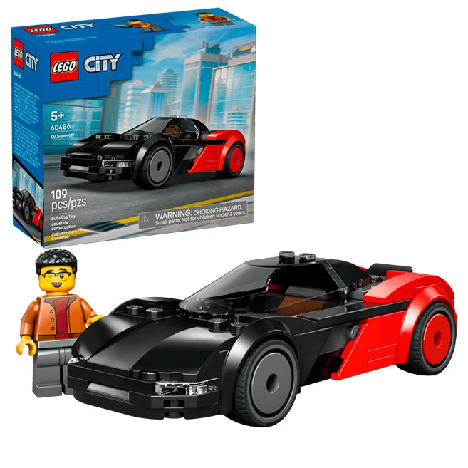 LEGO City Great Vehicles - EV Supercar - Best for Ages 5 to 10 - US 8708