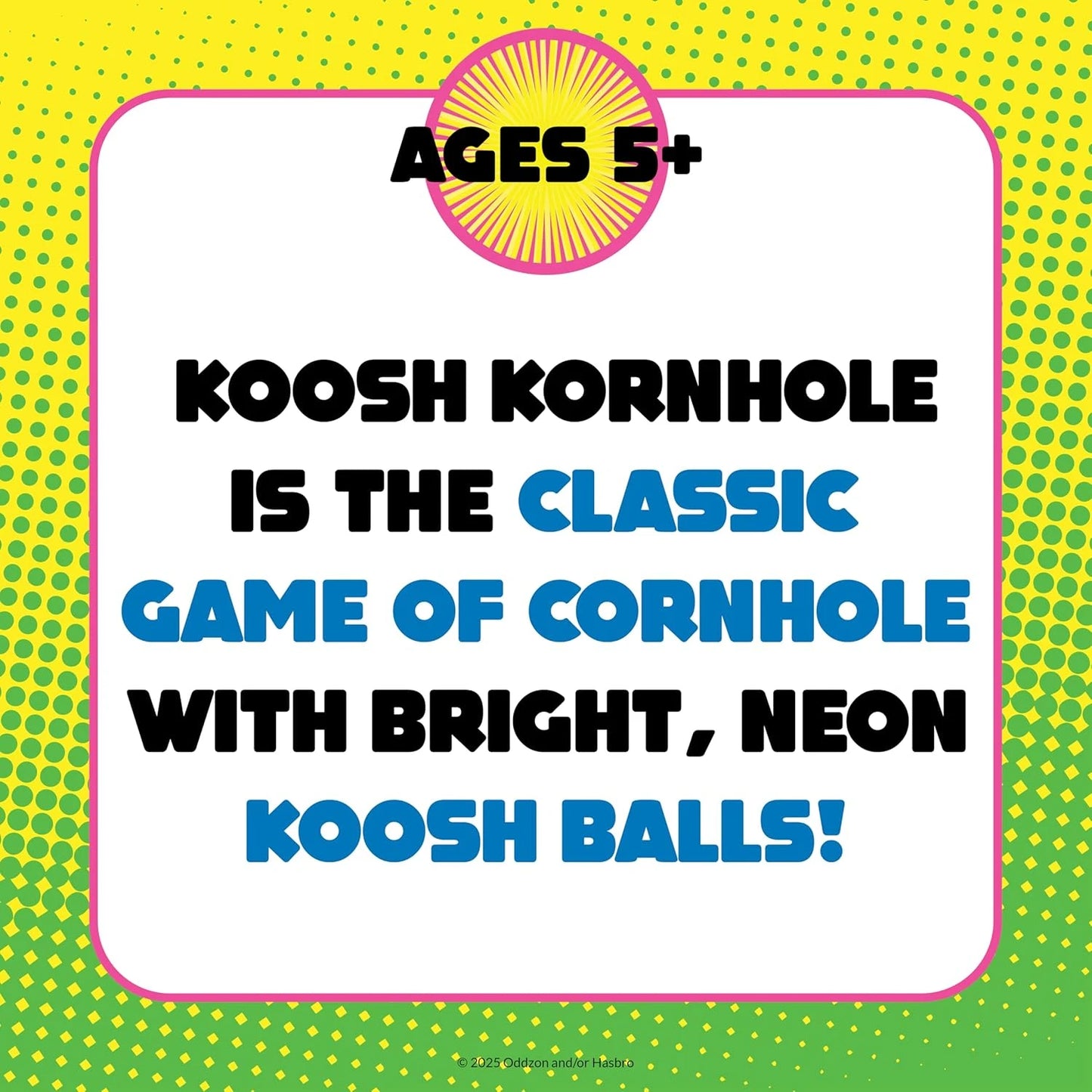 Koosh Kornhole - Best Active Play for Ages 5 to 10 - Fat Brain Toys - US 8426