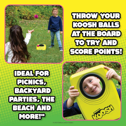 Koosh Kornhole - Best Active Play for Ages 5 to 10 - Fat Brain Toys - US 8426