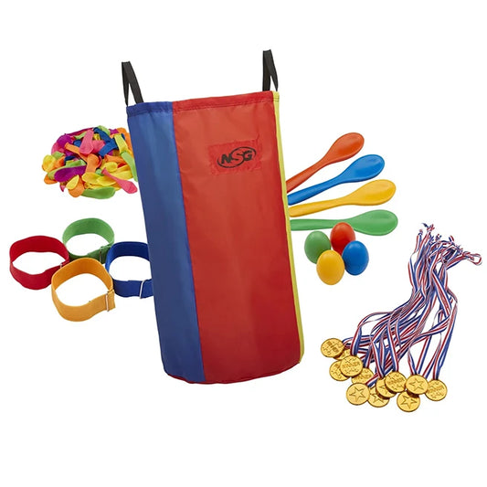 NSG Party Games Playset Outdoor Games - 16 pc - Best for Ages 6 to 12 - US 8668