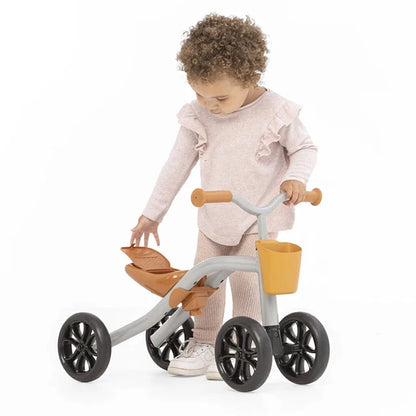 Quadie 2 with Basket Ride On Four Wheeler - - Fat Brain Toys - US 0999