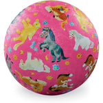 7 inch Playground Ball - Pink Ponies - Best for Ages 3 to 8 - US 8698