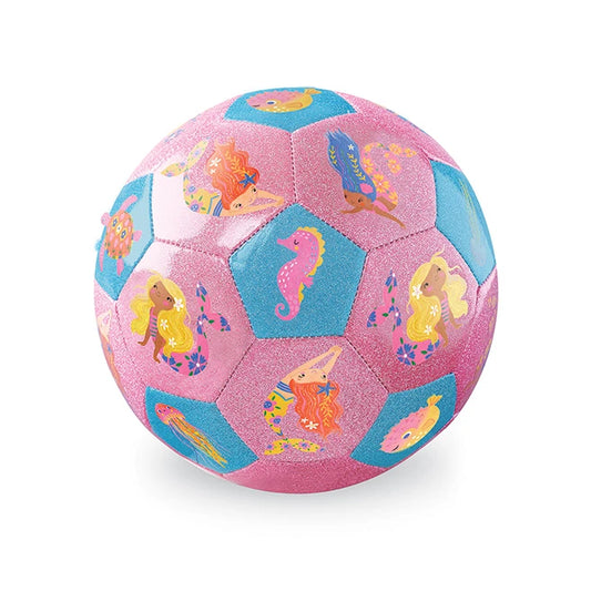Size 3 Glitter Soccer Ball - Mermaids - Best for Ages 3 to 8 - US 6362