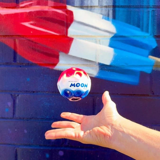 Red, White &amp; Blue Moon Ball - Best Active Play for Ages 3 to 12 - US 9843