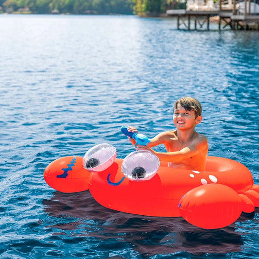 Crab Water Blaster Pool Float - Best Active Play for Ages 4 to 12 - US 1682