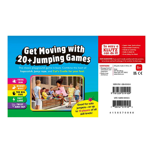 Klutz Jumpsies - How to Hop Skip &amp; Jump with Stretchy Rope - - US 2328