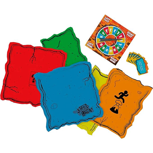 The Floor Is Lava Family Edition Game - Best for Ages 5 to 10 - US 3431