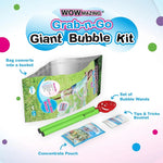 WOWmazing Giant Bubbles Grab-n-Go - Best Active Play for Ages 6 to 11 - US 4448