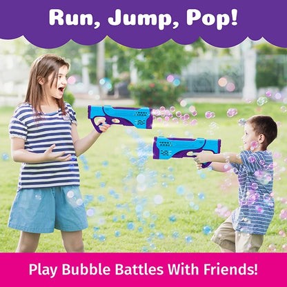 PoppinColorz Spectra Color Bubble Blaster - Best for Ages 6 to 12 - US 2363