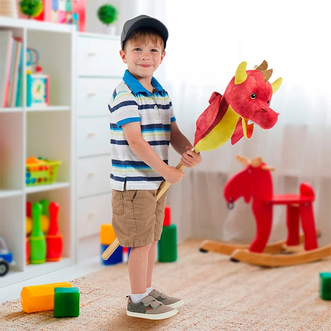 Flaming Dragon Roaring Ride-On - Best Active Play for Ages 3 to 7 - US 3691