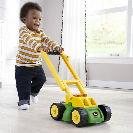 John Deere Real Sounds Lawn Mower - Best Active Play for Ages 2 to 3 - US 3486