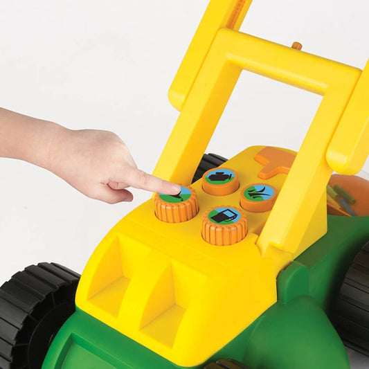 John Deere Real Sounds Lawn Mower - Best Active Play for Ages 2 to 3 - US 3486